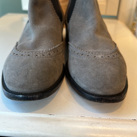 Balenciaga Suede Chelsea  Boots Size 8 - Picture 10 of 11